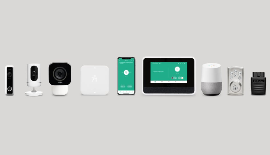 Vivint home security product line in Bakersfield